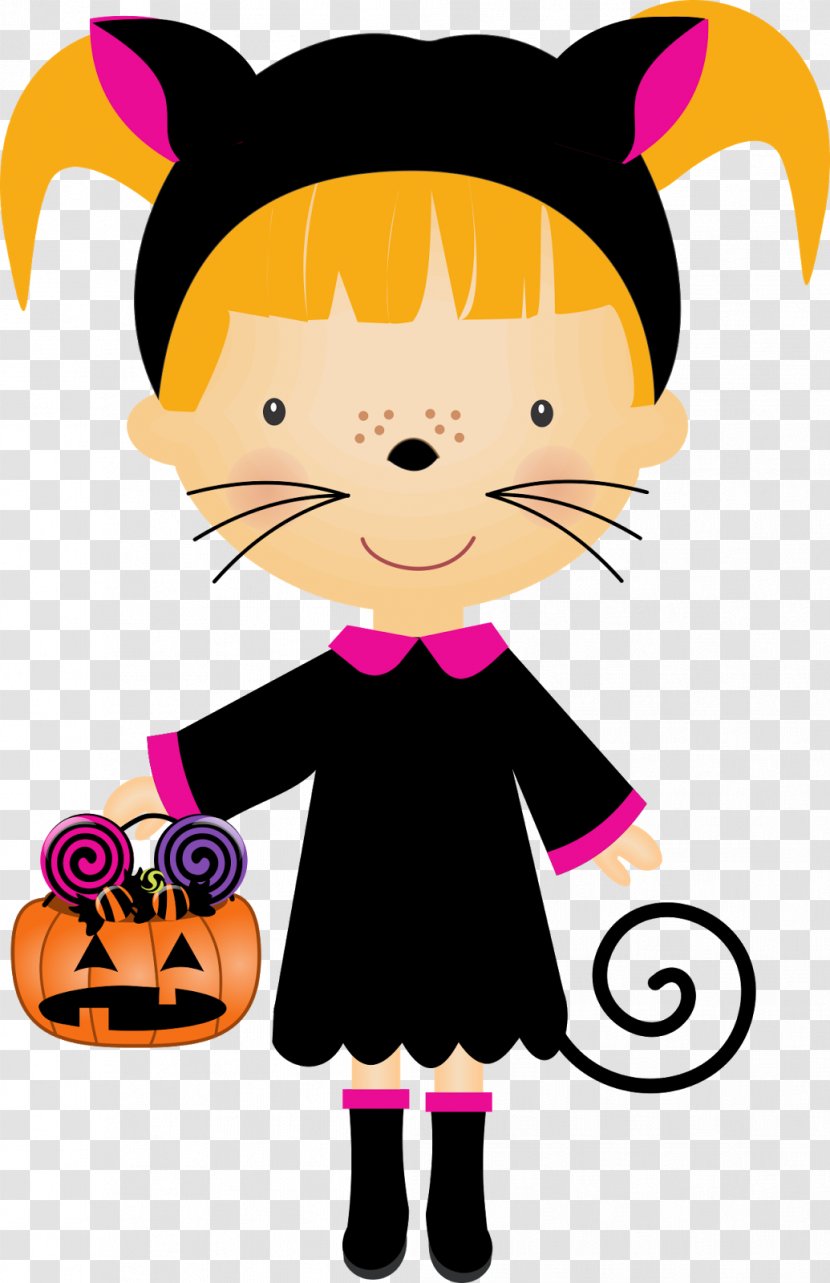 Halloween Child Costume Clip Art - Artwork Transparent PNG