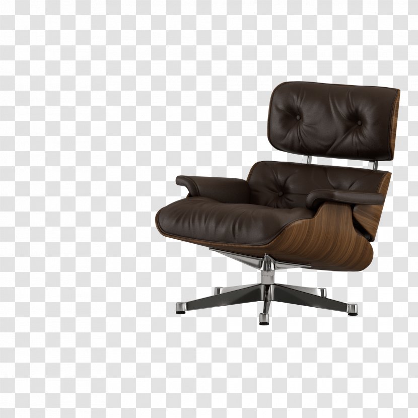 Eames Lounge Chair Wood Vitra Furniture - Couch Transparent PNG