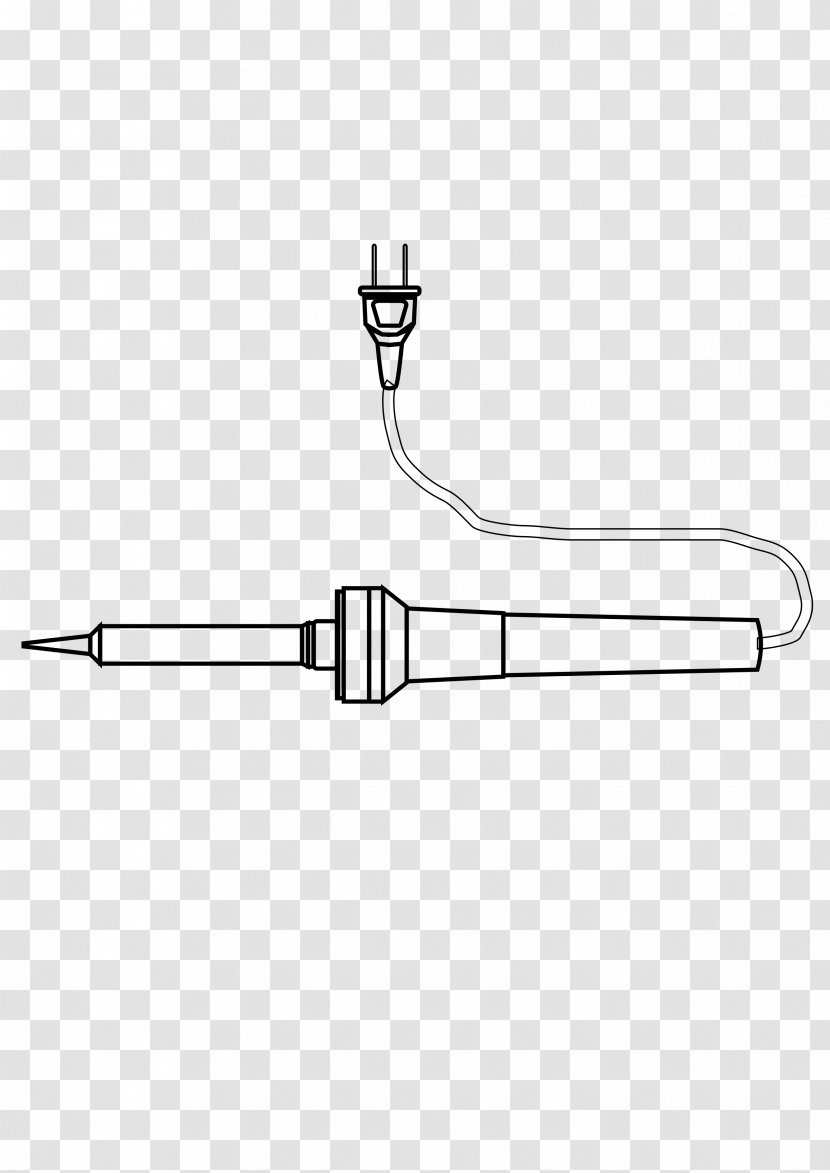 Soldering Iron Isolated Vector Illustration Stock Illustration - Download  Image Now - Black And White, Clip Art, Craft - iStock