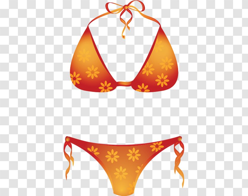 El Aroma De Mujer Para Hombre Es Como La Concha Su Perla Swimsuit Clip Art - Flower - Summer Season Transparent PNG