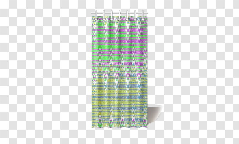 Douchegordijn Purple Blue Curtain Pattern - Paisley Transparent PNG