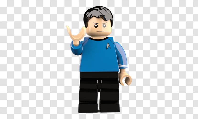 Lego Minifigures Toy Star Wars - Spock Transparent PNG