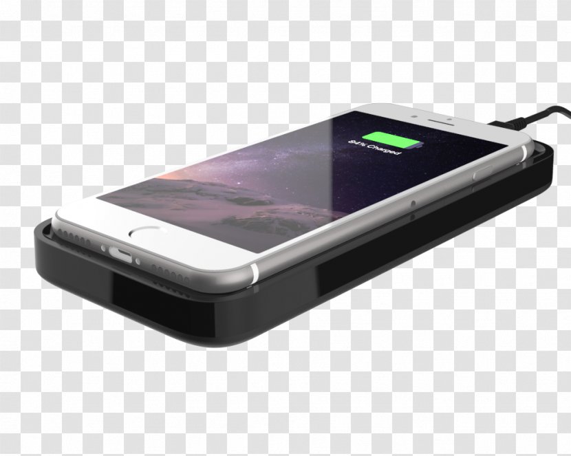 Battery Charger Inductive Charging Qi IPhone Mobile Phones - Technology - Iphone Transparent PNG