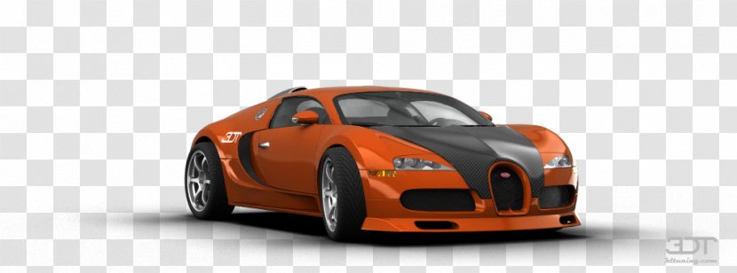 Bugatti Veyron Supercar Automotive Design - Car Transparent PNG