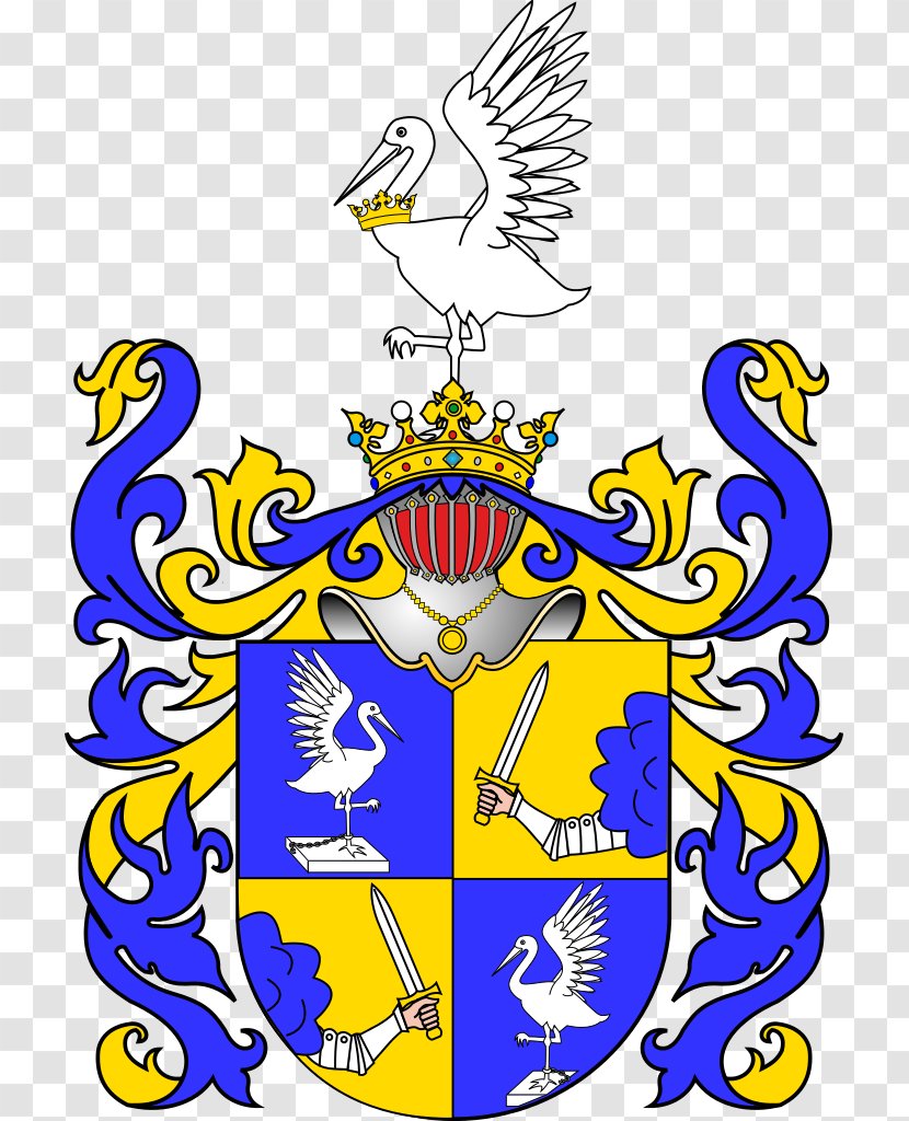 Leliwa Coat Of Arms Nobility Polish Heraldry Crest - Recreation Transparent PNG
