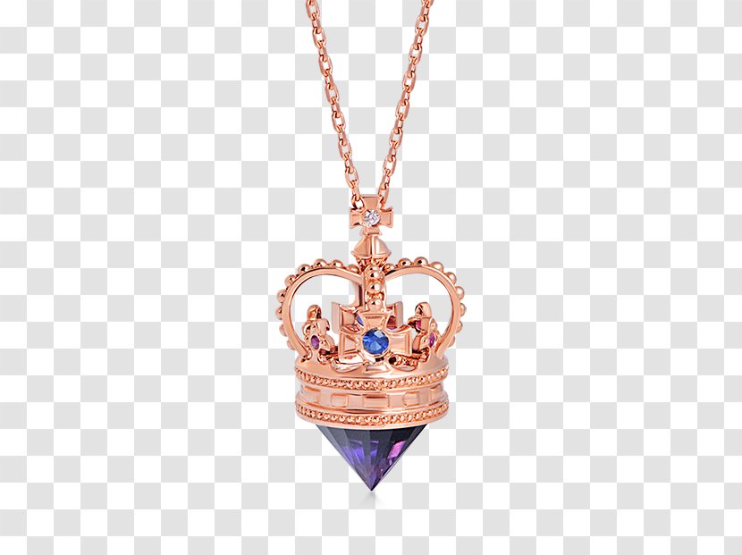 Locket Necklace Jewellery Sapphire Gold - United Kingdom Transparent PNG