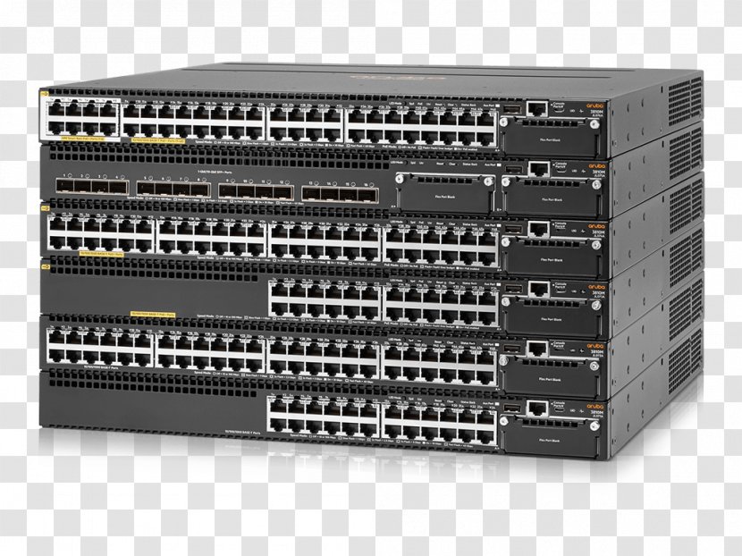 Hewlett-Packard Aruba Networks Network Switch Hewlett Packard Enterprise Gigabit Ethernet - Computer Port Transparent PNG