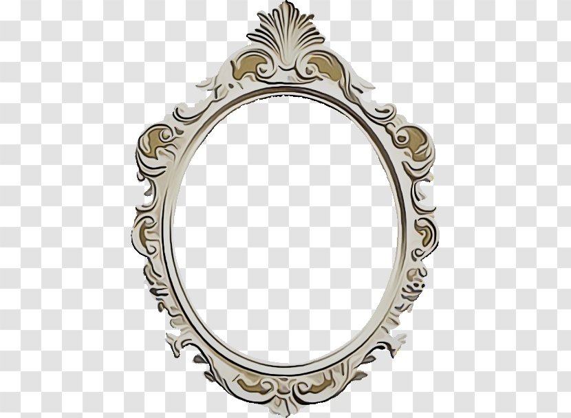 Picture Frame - Metal - Makeup Mirror Transparent PNG