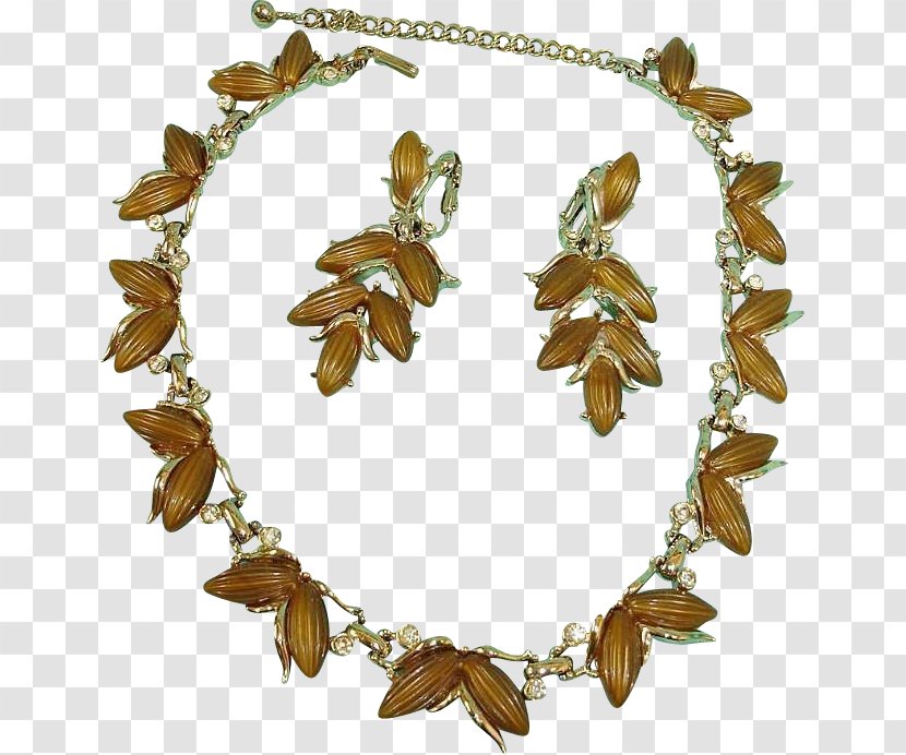 Necklace Parure Earring Jewellery Bracelet - Miriam Haskell Transparent PNG