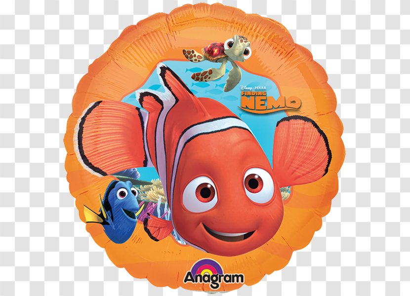 Nemo Mylar Balloon The Walt Disney Company Birthday - Toy Transparent PNG