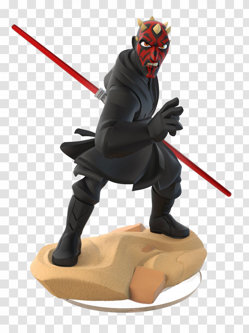 Disney Infinity 3.0 Darth Maul Anakin Skywalker Obi-Wan Kenobi - Figurine Transparent PNG