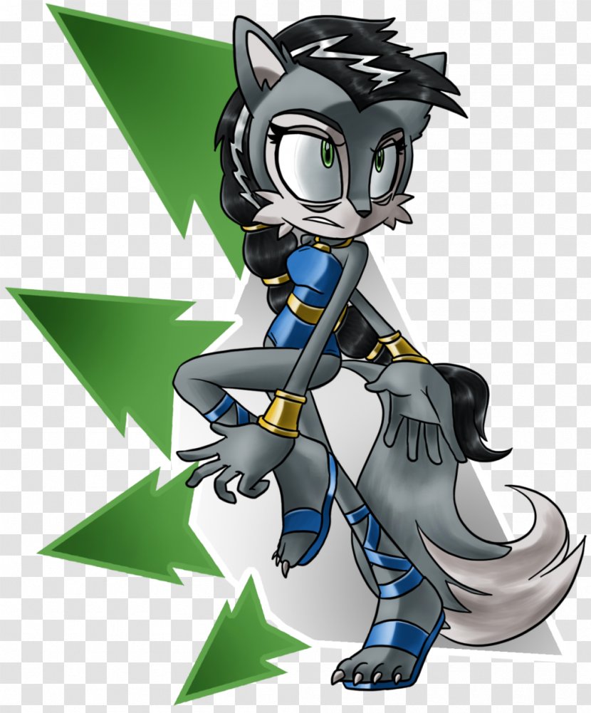 Gray Wolf Sonic The Hedgehog Unleashed Image - Silhouette Transparent PNG