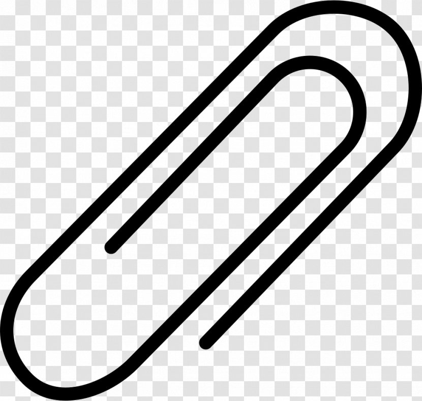 Paper Clip Email Attachment - Office - Paperclips Transparent PNG