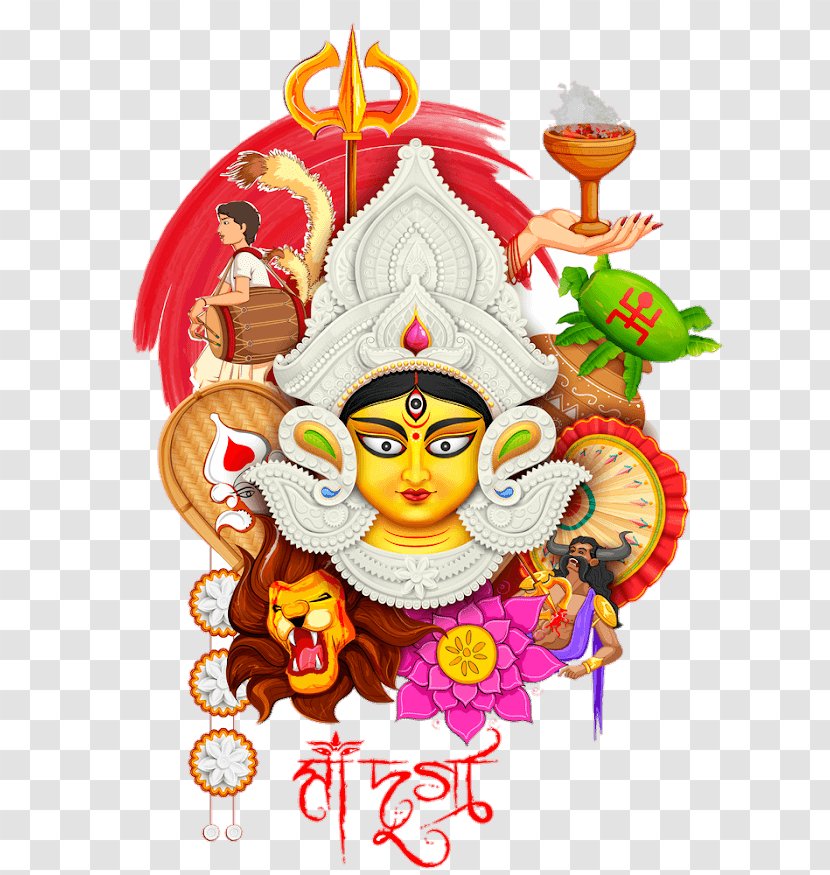 Durga Puja Navaratri Lakshmi - Hinduism - Asura Graphic Transparent PNG