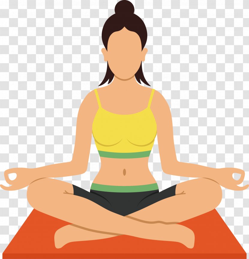 Yoga Instructor Clip Art - Silhouette - Meditation Transparent PNG