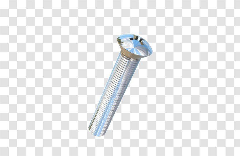 Fastener ISO Metric Screw Thread Cylinder - Hardware Accessory Transparent PNG