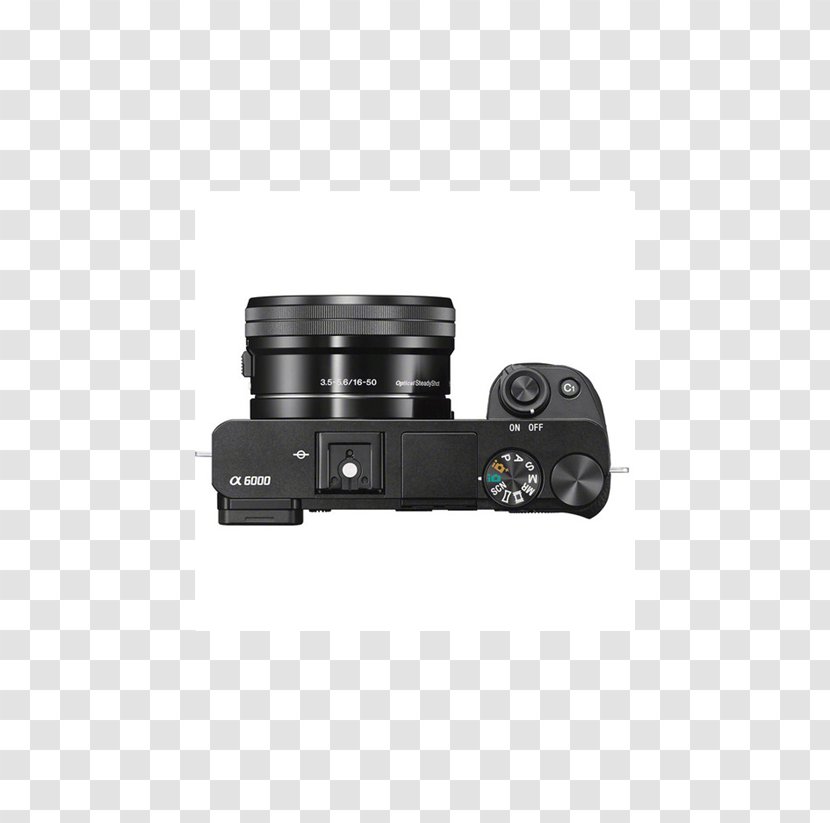 Sony α6000 NEX-6 Mirrorless Interchangeable-lens Camera 索尼 E PZ 16-50mm F/3.5-5.6 OSS - Playstation Accessory Transparent PNG