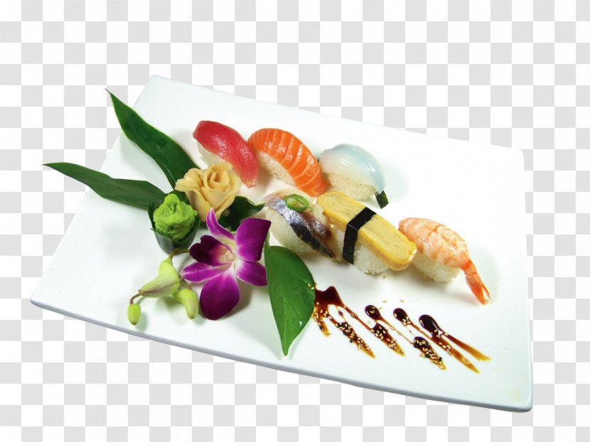 Sushi Makizushi Tamagoyaki Yakitori Dish Transparent PNG