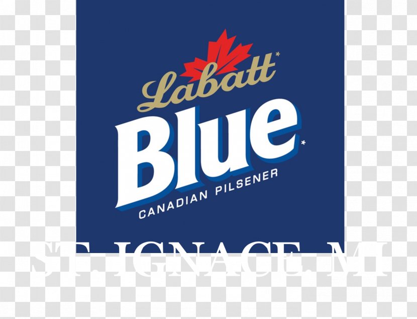 Labatt Brewing Company Beer Pilsner Logo Bleue - Text Transparent PNG