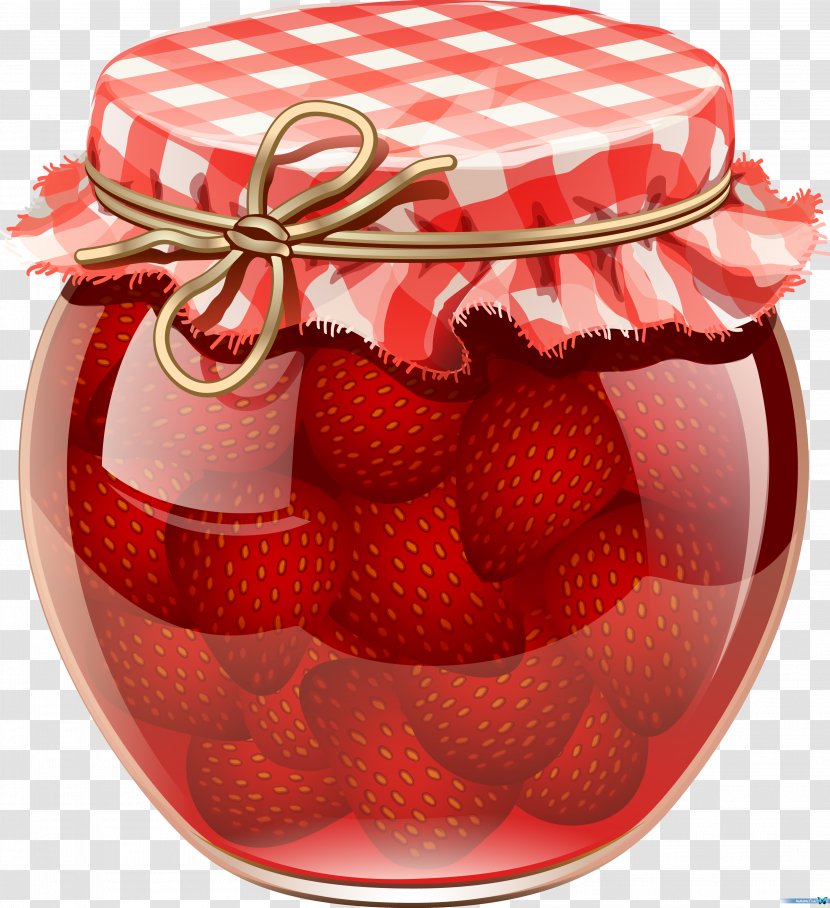 Gelatin Dessert Fruit Preserves Jar Clip Art - Food - Pepper Transparent PNG