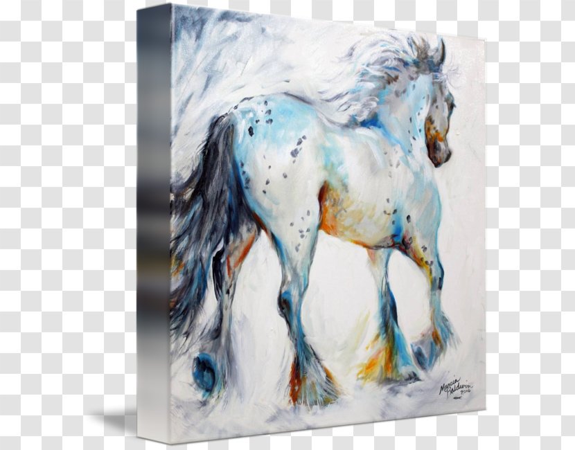 Watercolor Painting Horse Abstract Art Oil - Paint - Gypsy Transparent PNG
