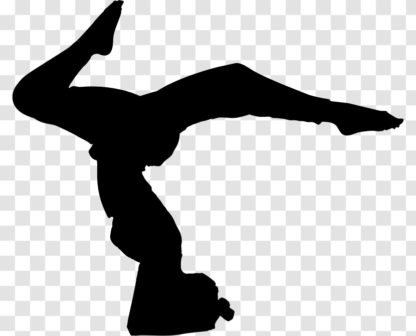 Yoga Silhouette Clip Art - Female Fitness Transparent PNG