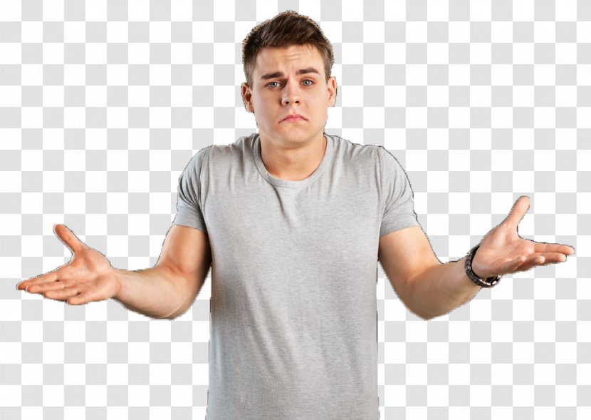 Shrug Stock Photography Gesture Transparent PNG