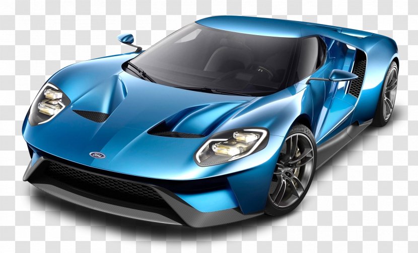 Ford GT40 2017 GT Car - Motor Vehicle - Blue Transparent PNG