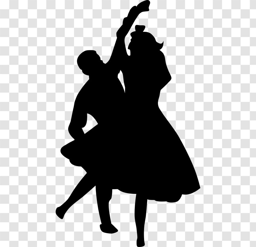Dance Rock And Roll Swing Clip Art - Free - Fifties Cliparts Transparent PNG