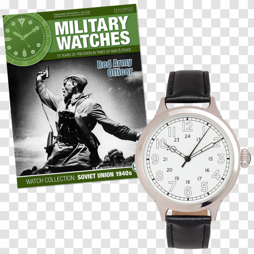 Military Watch Army Officer Strap Transparent PNG
