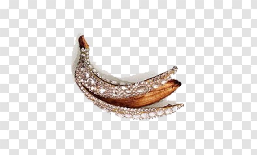 Fruit Decomposition Artist Banana Jewellery - Diamond Bananas Transparent PNG