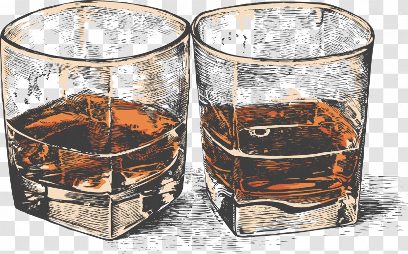 Whisky Moonshine Distilled Beverage Old Fashioned Bourbon Whiskey - Vector Wine Transparent PNG