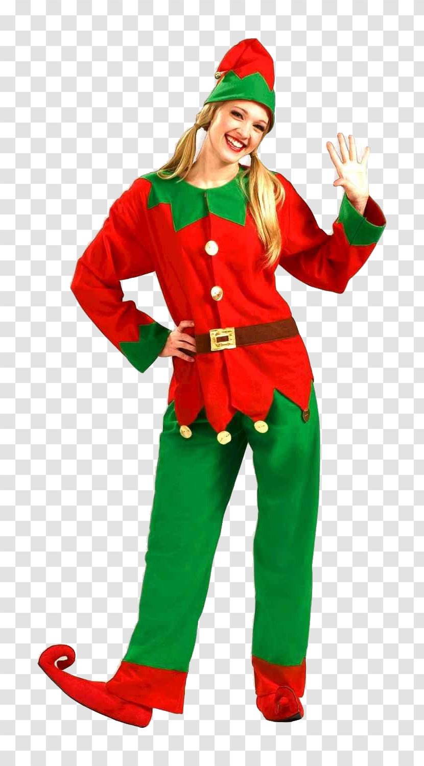 Santa Claus - Christmas Elf - Costume Accessory Jester Transparent PNG
