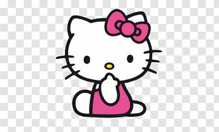 Hello Kitty Character Sanrio Japanese Bobtail Female - Frame - Photo Free Download Transparent PNG