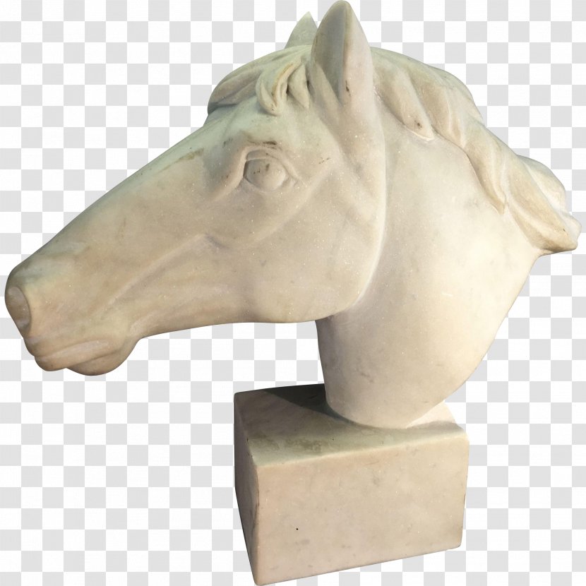 Horse Marble Sculpture Statue Stone Carving - Equestrian - MARBLE Transparent PNG