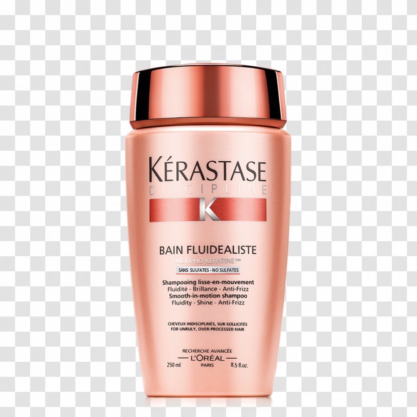 Kérastase Discipline Bain Fluidealiste Hair Care Disciplline Fondant Shampoo - Lotion Transparent PNG