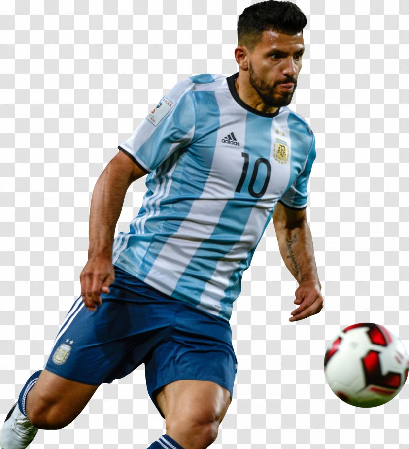 Sergio Agüero Argentina National Football Team Jersey 2018 FIFA World Cup Transparent PNG