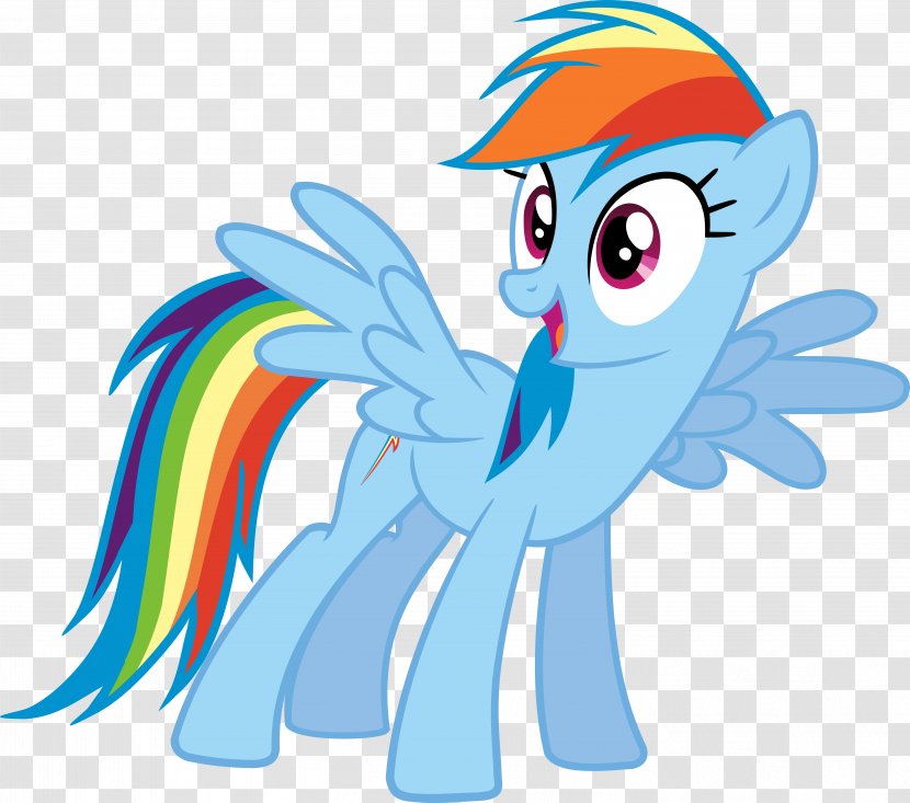 Rainbow Dash Pinkie Pie Fluttershy Applejack Pony - My Little - Slb Vector Transparent PNG
