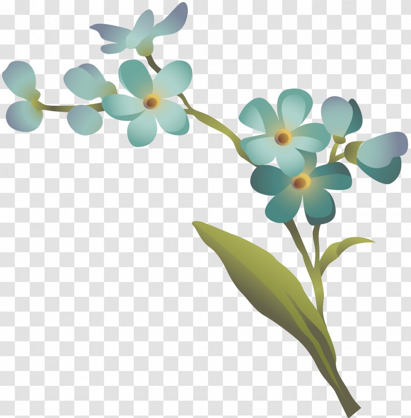 Flower Floral Design Leaf Petal Plant Stem - Happy Spring Transparent PNG