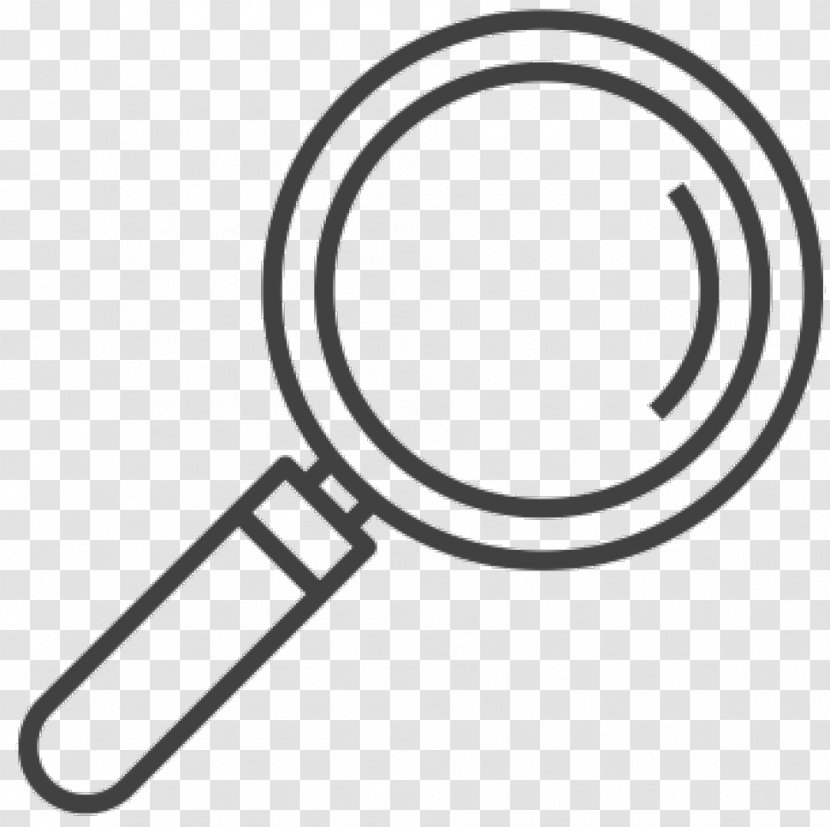 Magnifying Glass Clip Art - Poster - Study Icon Transparent PNG