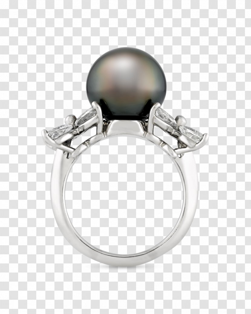 Tahitian Pearl Ring Jewellery - Fashion Accessory Transparent PNG