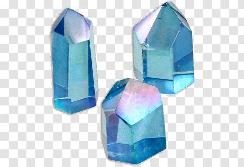 Gemstone Metal-coated Crystal Quartz Amethyst - Mineral - Gems Transparent PNG