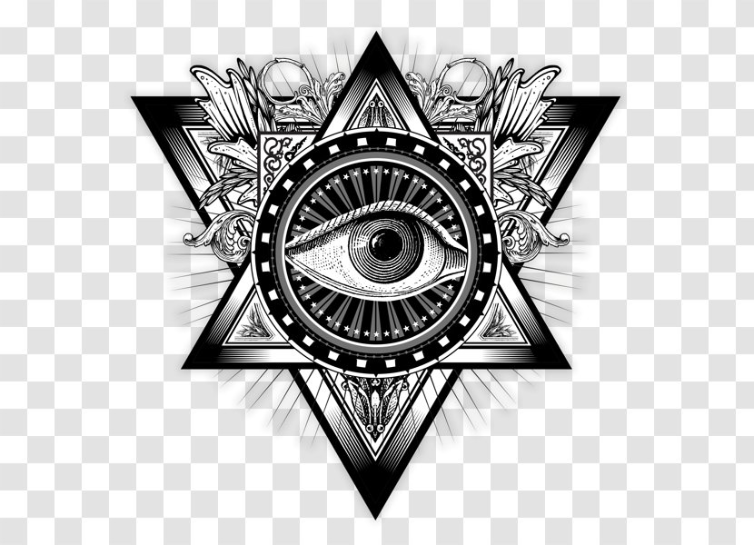 Illuminati Freemasonry Eye Of Providence Symbol Logo Transparent PNG