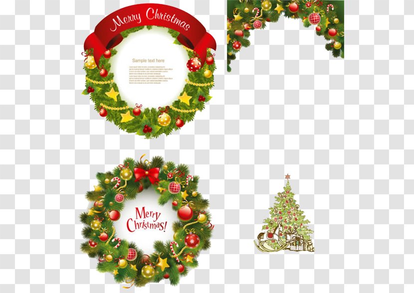 Christmas Wreath - Pattern Transparent PNG