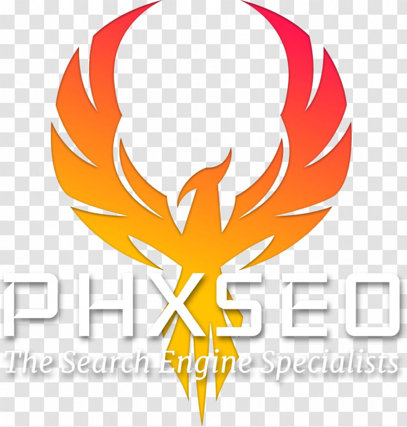 Phoenix Logo Clip Art - Orange Transparent PNG
