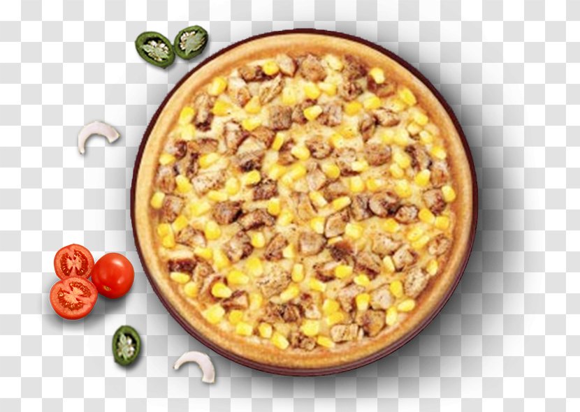Domino's Pizza Barbecue Chicken Meat - Vegetarian Food - Non-veg Transparent PNG