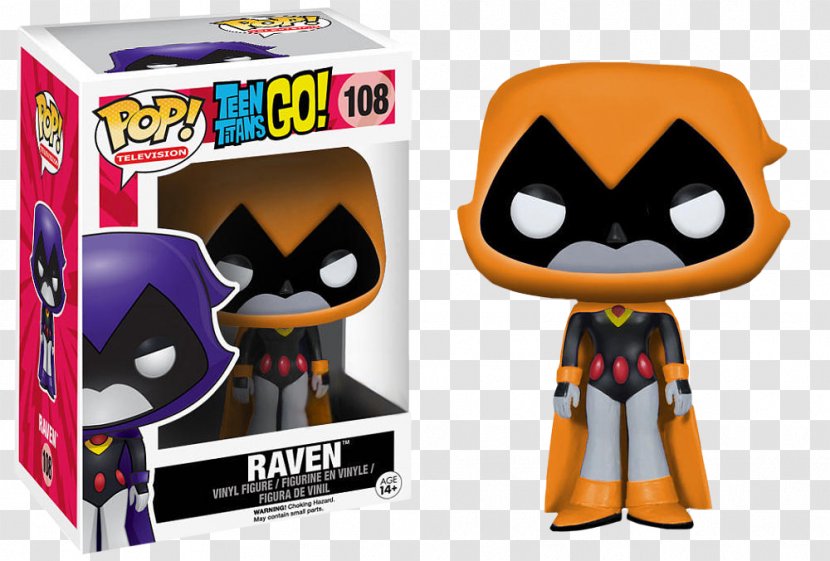 Raven Robin Dick Grayson Funko Teen Titans - Action Figure - GO Transparent PNG