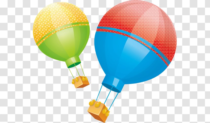 Balloon - Orange - Hot Air Vector Transparent PNG