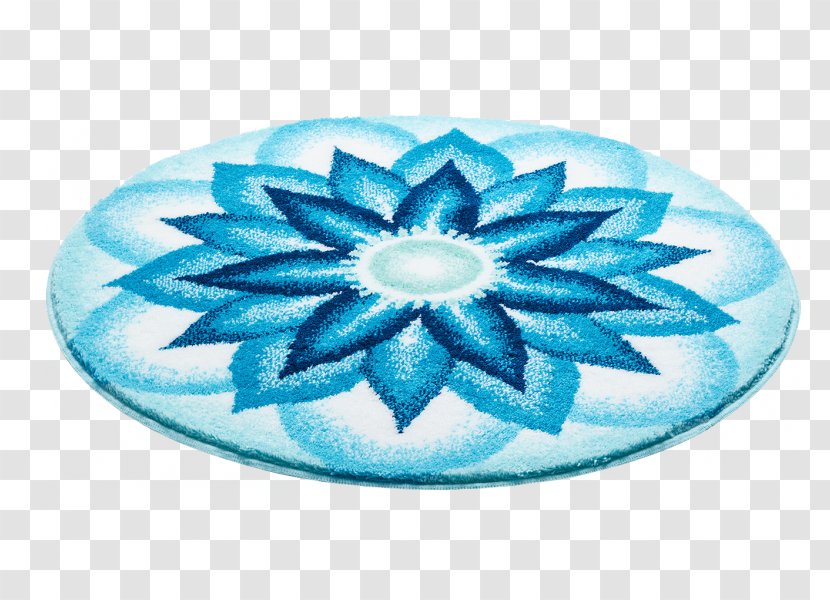 Mandala Love Carpet Heart Preposition - Turquoise - Blue Transparent PNG