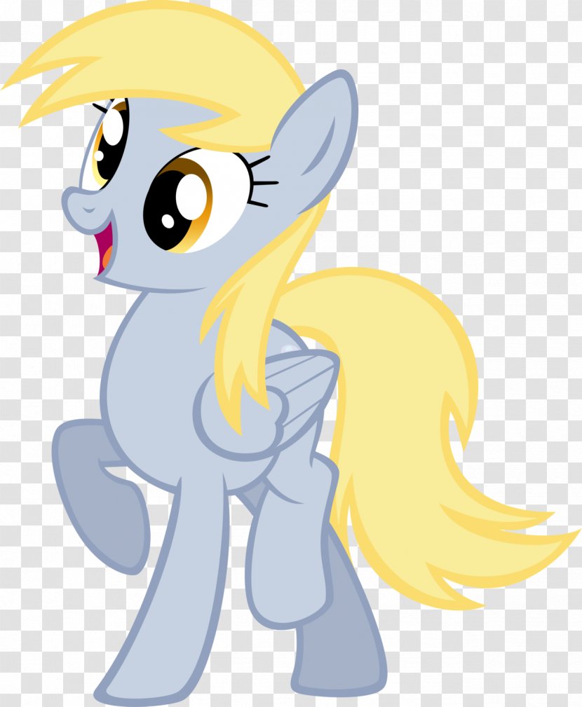 Derpy Hooves Pony BronyCon Rarity Clip Art - Yellow - My Little Transparent PNG